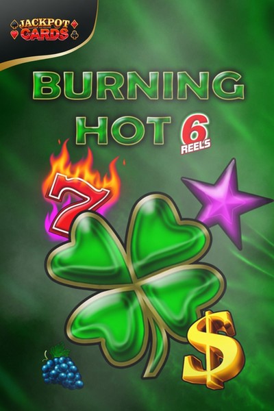 Okładka slotu Burning Hot 6 Reels w lobby Betrepublic Casino