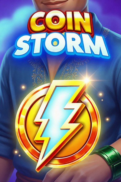 Okładka slotu Coin Storm w lobby Cleobetra Casino