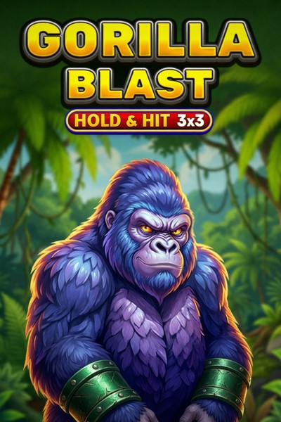 Okładka slotu Gorilla Blast - Hold & Hit 3x3 w lobby Betwest Casino